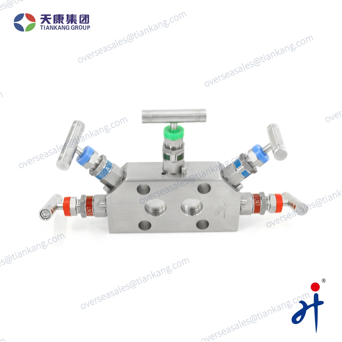 TianKang HongJi Coplanar Five Valve Manifold - tiankanginternational