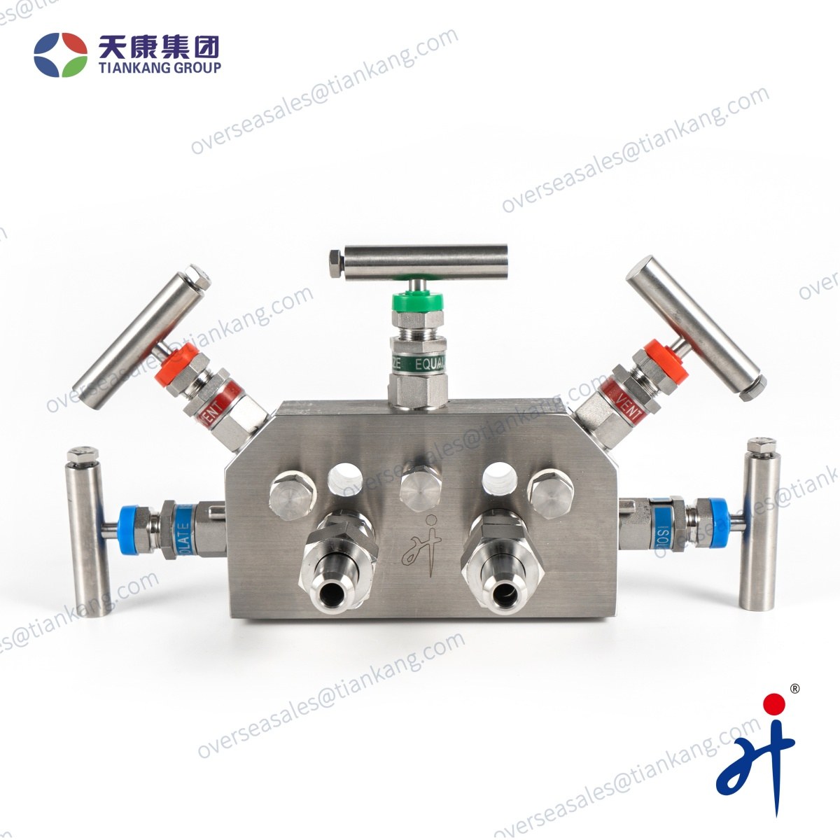 TianKang HongJi Coplanar Five Valve Manifold (for Gas) - tiankanginternational