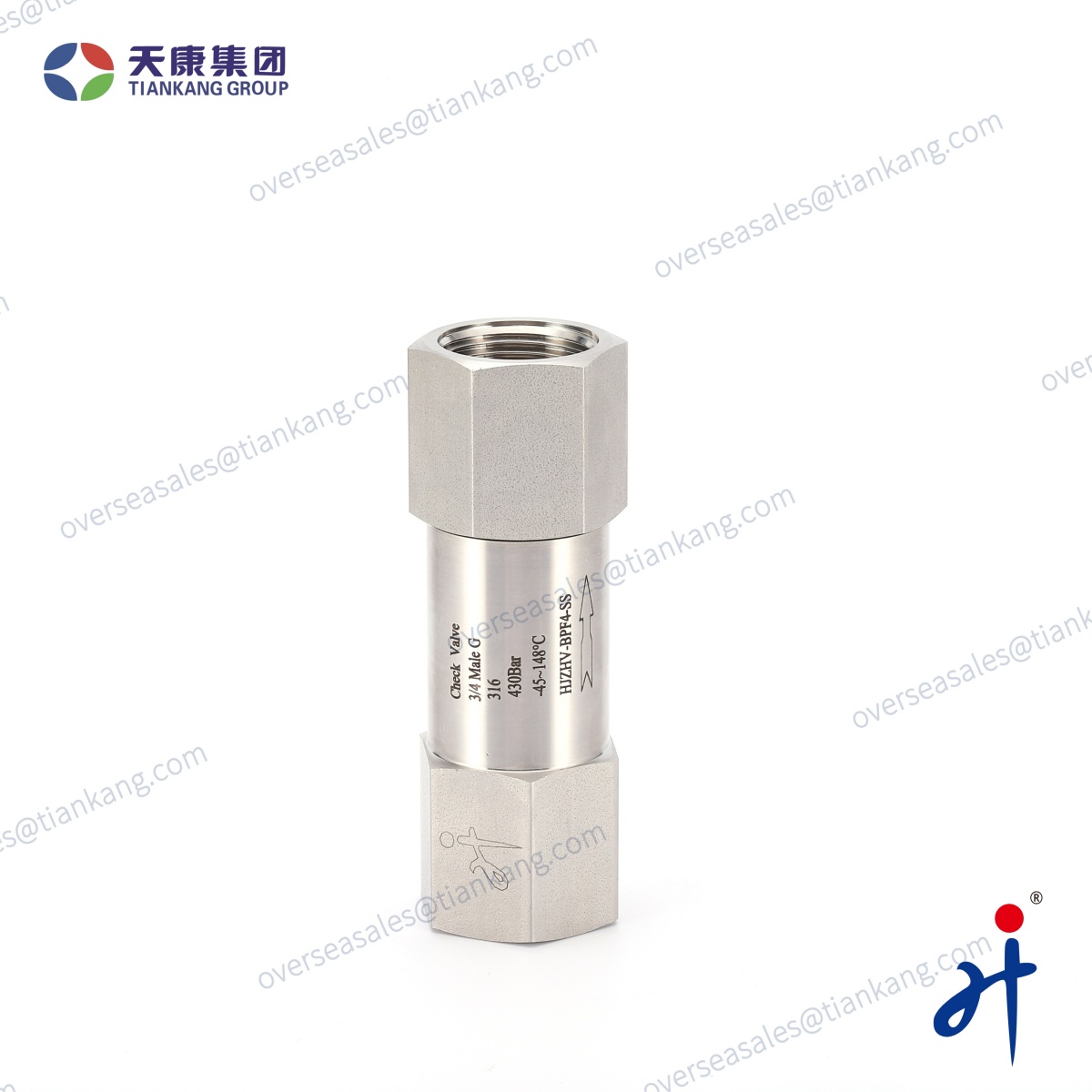 TianKang HongJi Check Valve with Thread Connection - tiankanginternational